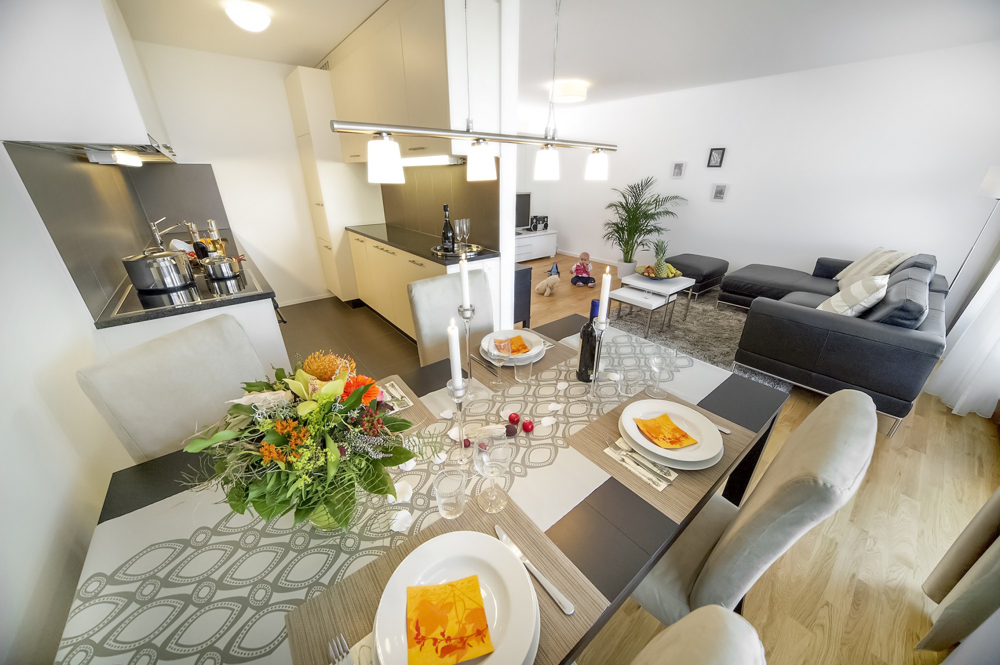 Serviced Apartment in Zug 4.5 Zimmerwohnung Die perfekte