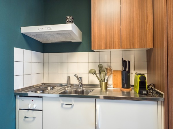 Kochen im Business Apartment Zug