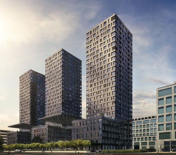 Gebäudekomplex Business Apartment Zürich