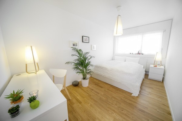 Schlafzimmer Möbliertes Apartment Zug