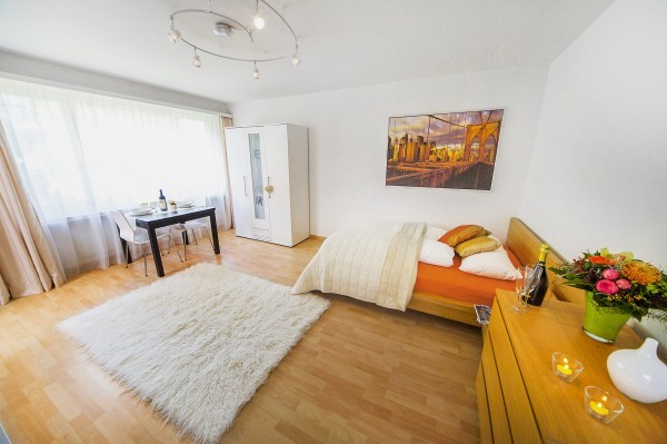 Wohnraum Serviced Apartment Luzern
