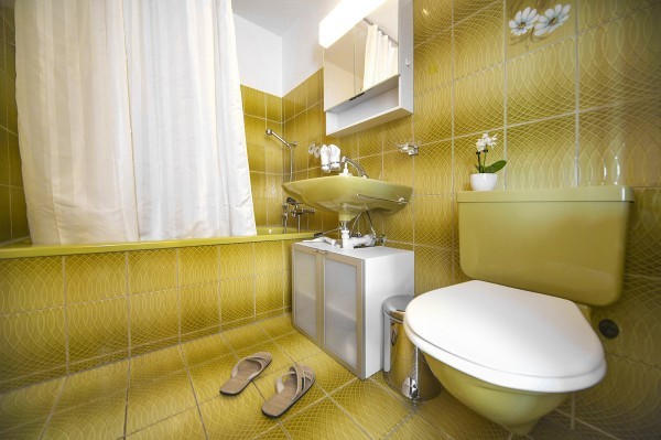 Badezimmer Möbliertes Apartment Luzern