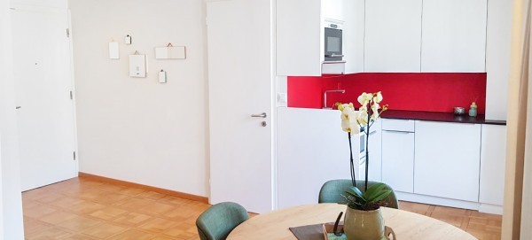 Küche des Möblierten Apartment Luzern